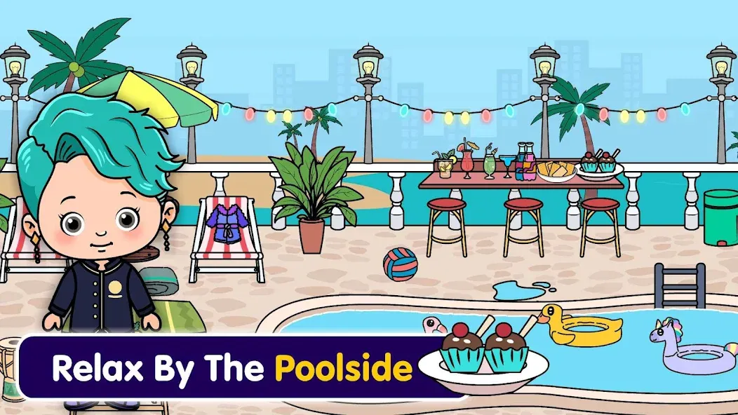 Tizi Town - My Hotel Games  [МОД Mega Pack] Screenshot 4