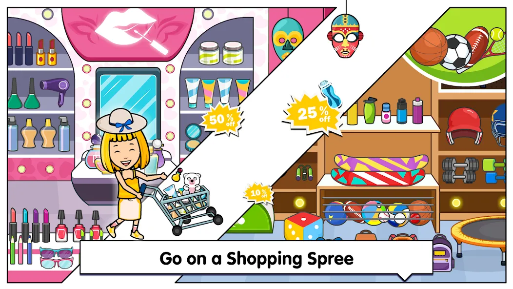 Tizi Town - My World  [МОД Много монет] Screenshot 3