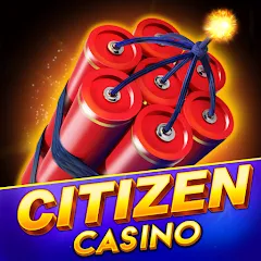 Взломанная Citizen Casino - Slot Machines (Ситизен Казино)  [МОД Бесконечные монеты] - последняя версия apk на Андроид