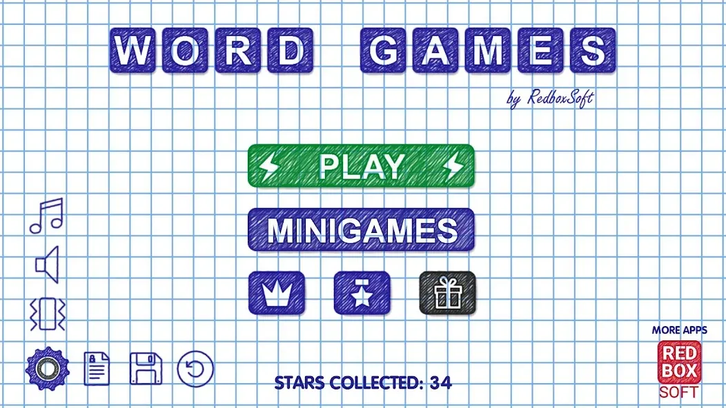 Word Games  [МОД Много монет] Screenshot 1