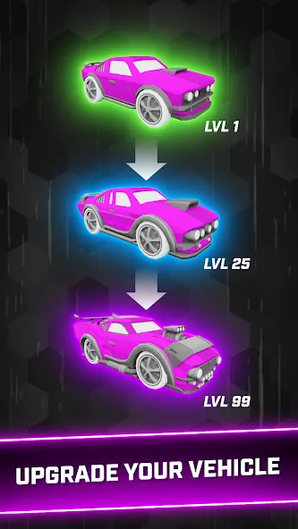 Rider Worlds - Neon Bike Races (Райдер Ворлдс)  [МОД Бесконечные монеты] Screenshot 4