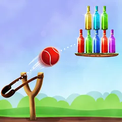 Взлом Bottle Shooting Game 2  [МОД Mega Pack] - стабильная версия apk на Андроид