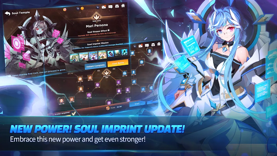 GrandChase (ГрандЧейс)  [МОД Unlimited Money] Screenshot 3