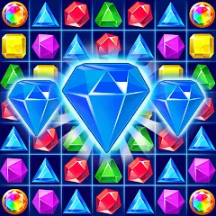 Скачать взломанную Jewel Crush™ - Match 3 Legend  [МОД Бесконечные монеты] - стабильная версия apk на Андроид