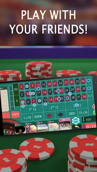 Roulette Royale - Grand Casino (Рулетка Рояль)  [МОД Бесконечные монеты] Screenshot 1