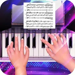 Взломанная Real Piano Teacher