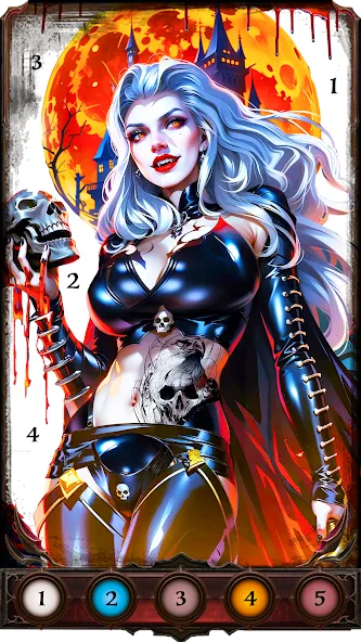 Dark, Horror Color by Number  [МОД Unlocked] Screenshot 3