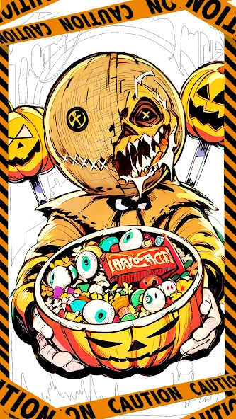 Dark Fantasy Coloring Games  [МОД Бесконечные монеты] Screenshot 4