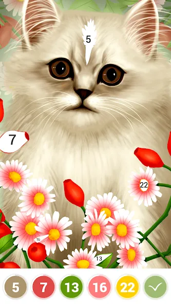 Art Coloring - Color by Number  [МОД Бесконечные монеты] Screenshot 4