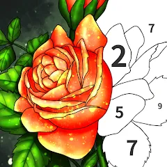 Взлом Art Coloring - Color by Number  [МОД Бесконечные монеты] - стабильная версия apk на Андроид