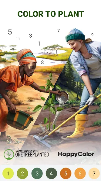 Happy Color®: Coloring Book (Хэппи Колор)  [МОД Меню] Screenshot 2