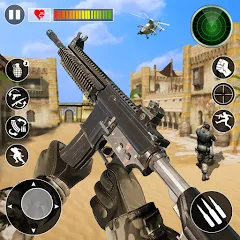 Взломанная Real Commando Secret Mission (Реальная команда секретной миссии)  [МОД Unlimited Money] - полная версия apk на Андроид