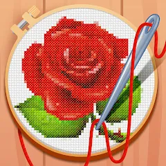 Взломанная Cross-Stitch:
