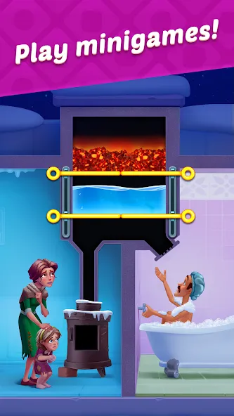 Homescapes (Хоумскейпс)  [МОД Меню] Screenshot 2