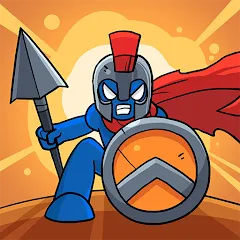 Скачать взлом Stick Battle: War of Legions (Стик битва)  [МОД Все открыто] - стабильная версия apk на Андроид