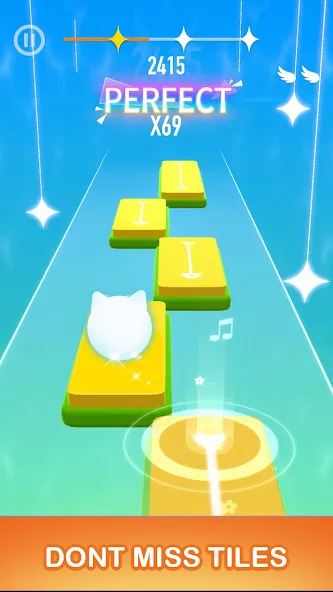 Dancing Cats - Cute Music Game (Дансинг Кэтс)  [МОД Unlimited Money] Screenshot 2