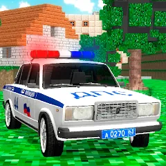 Взломанная Стив ВАЗ 2107 ДПС Лада Семерка  [МОД Mega Pack] - полная версия apk на Андроид