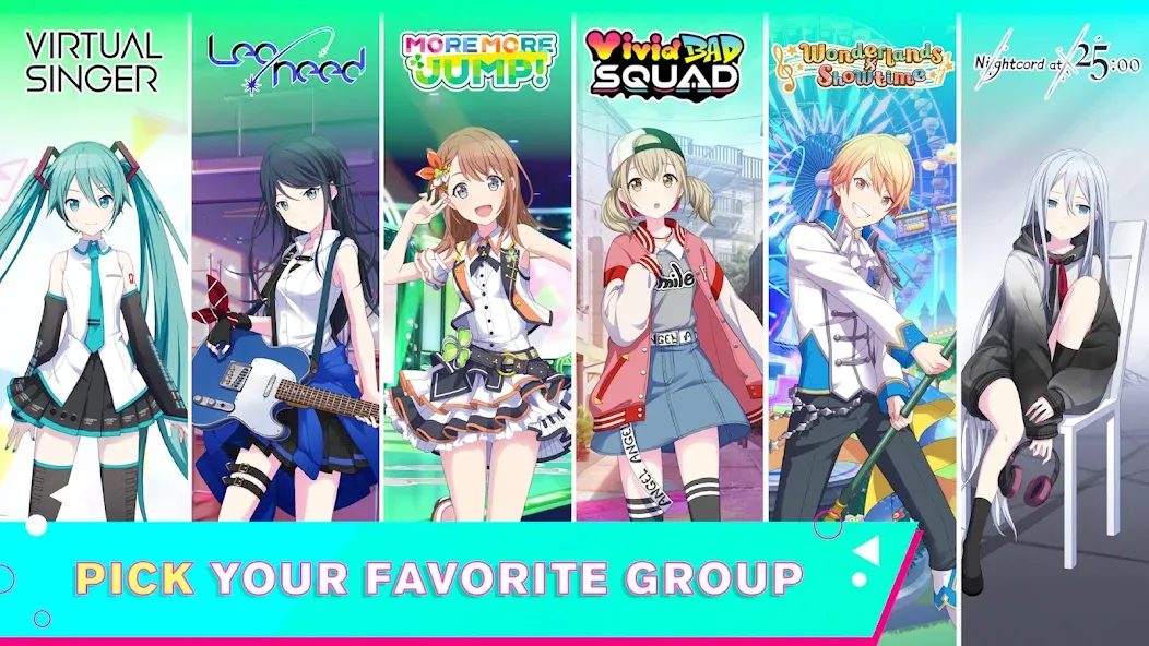 HATSUNE MIKU: COLORFUL STAGE! (Хацуне Мику)  [МОД Mega Pack] Screenshot 2