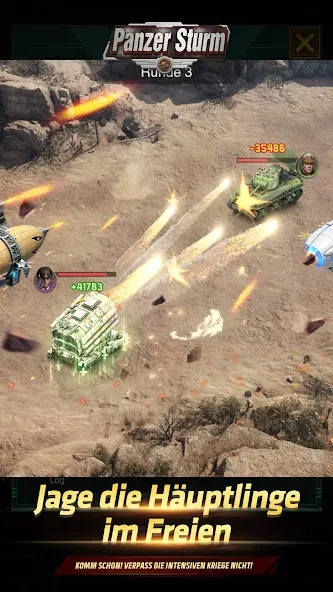 Panzer Sturm (Панцер Штурм)  [МОД Unlocked] Screenshot 2