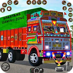 Взломанная Indian Truck Driver Simulator  [МОД Много монет] - стабильная версия apk на Андроид