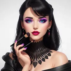 Скачать взломанную Fashion Makeover Stylist Game  [МОД Все открыто] - полная версия apk на Андроид