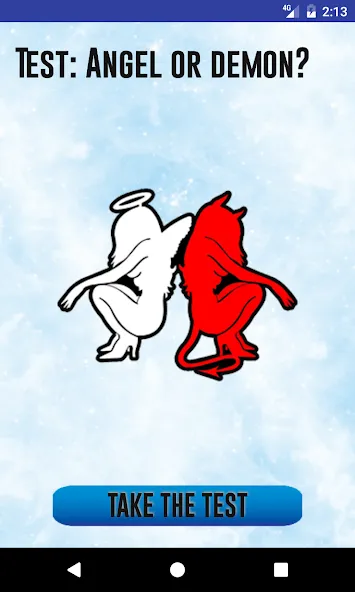 Test: Angel or Devil  [МОД Unlimited Money] Screenshot 1