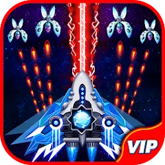 Взломанная Space Shooter: Galaxy Attack (Спейс шутер)  [МОД Mega Pack] - стабильная версия apk на Андроид