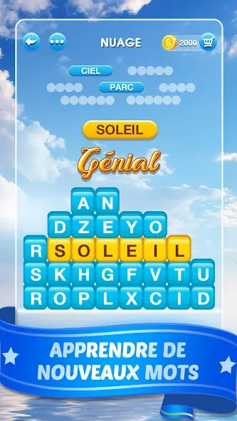 Mots Malins - Jeu de mots pro (Мо Малинс)  [МОД Unlimited Money] Screenshot 2