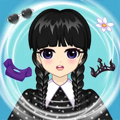 Взломанная Anime Dress Up for