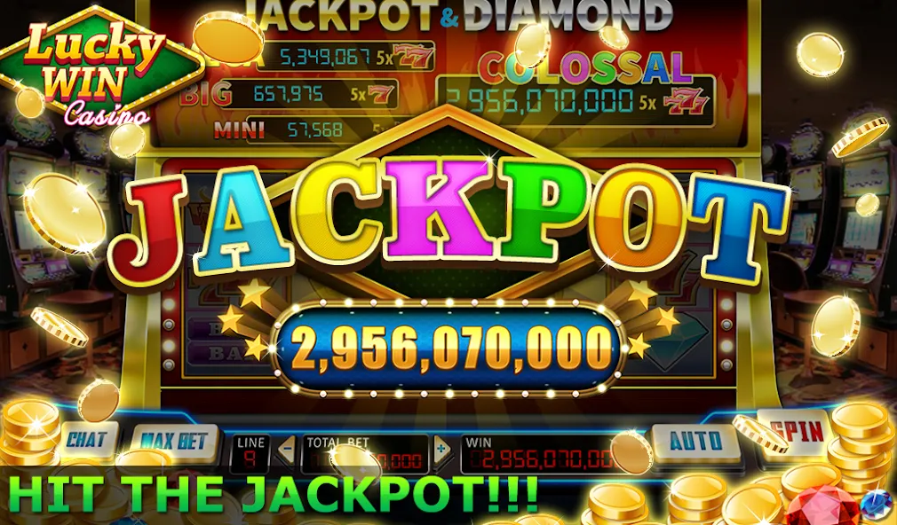 Lucky Win Casino™ SLOTS GAME (Лаки Вин казино СЛОТЫ ИГРА)  [МОД Unlocked] Screenshot 3