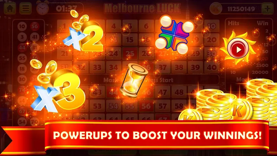 Keno Prime - Super 3X Payout (Кено Приме)  [МОД Меню] Screenshot 5