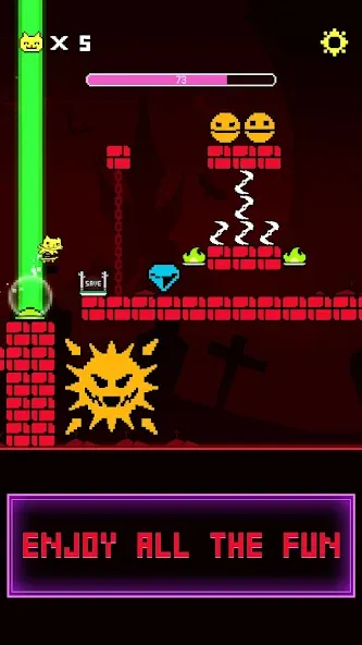 Underground Race - Arcade Game (Ритм Дэш)  [МОД Unlimited Money] Screenshot 2