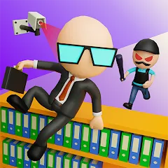 Скачать взломанную Escape The Office (Эскейп зе Офис)  [МОД Бесконечные монеты] - полная версия apk на Андроид