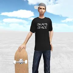 Взлом Skate Space (Скейт Спейс)  [МОД Menu] - последняя версия apk на Андроид