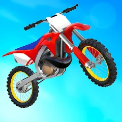 Взломанная Max Air Motocross (Макс Эйр Мотокросс)  [МОД Все открыто] - стабильная версия apk на Андроид