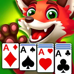 Взлом Solitaire Zoo  [МОД Все открыто] - полная версия apk на Андроид