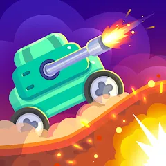 Скачать взломанную Mad Royale io – Tank Battle (Мад Рояль ио)  [МОД Mega Pack] - полная версия apk на Андроид