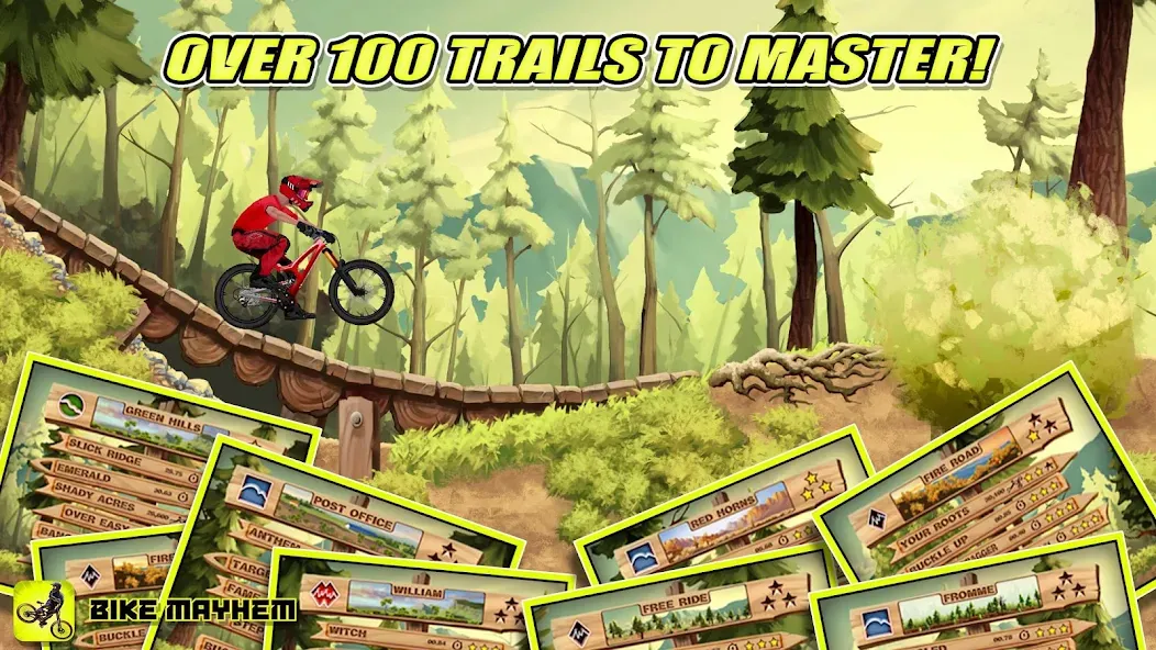 Bike Mayhem Free (Байк Мейхем Фри)  [МОД Бесконечные монеты] Screenshot 4