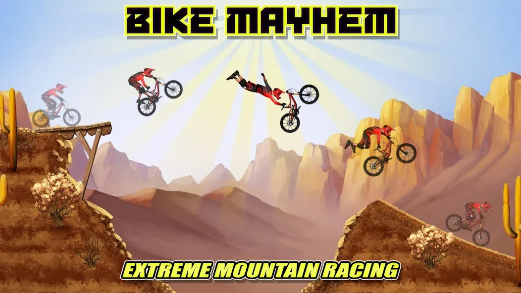 Bike Mayhem Free (Байк Мейхем Фри)  [МОД Бесконечные монеты] Screenshot 5