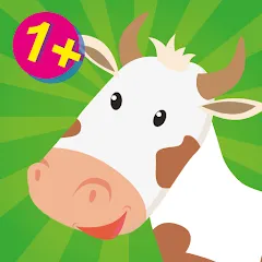 Скачать взлом Farm animals game for babies  [МОД Unlocked] - полная версия apk на Андроид