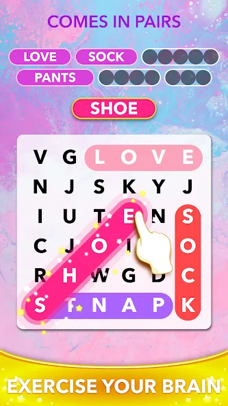 Word Heaps Search - Word Games (Ворд Хипс Срч)  [МОД Много денег] Screenshot 4