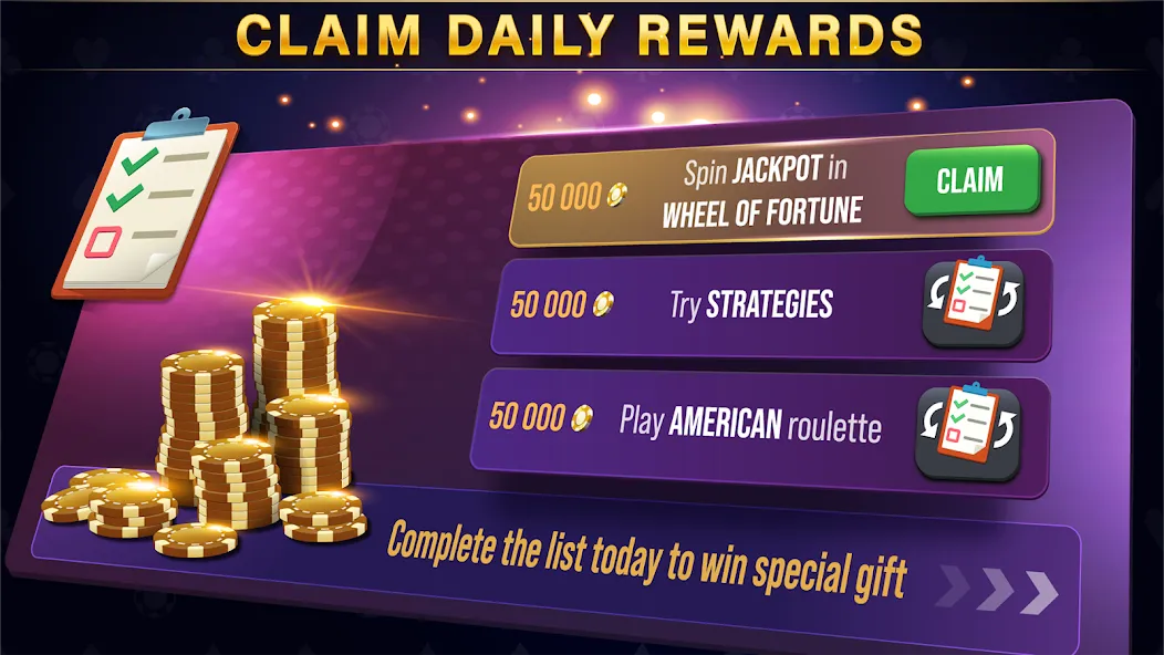Roulette All Star: Casino Game (Рулетка Олл Стар)  [МОД Бесконечные монеты] Screenshot 4