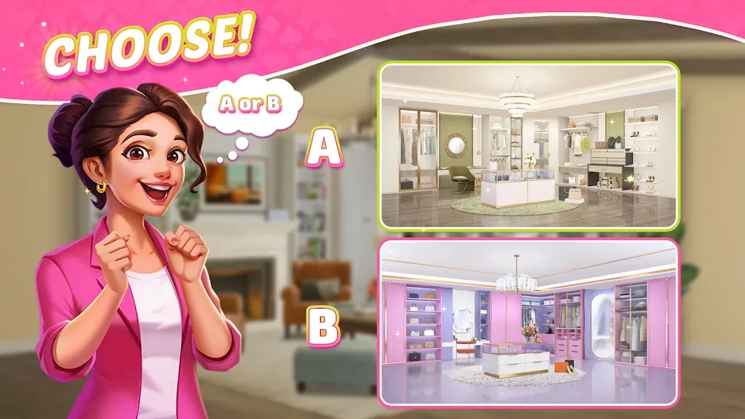 Solitaire Dream Decor (Дрим Декор)  [МОД Бесконечные деньги] Screenshot 5